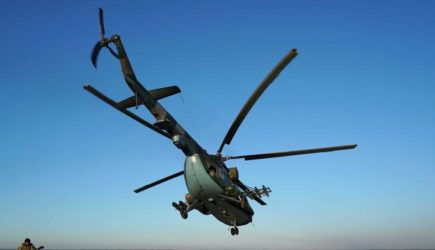 На Украине рухнул военный вертолет. Экипаж погиб