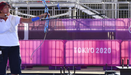 Женская сборная России по стрельбе из лука выиграла серебро на Олимпиаде в Токио
