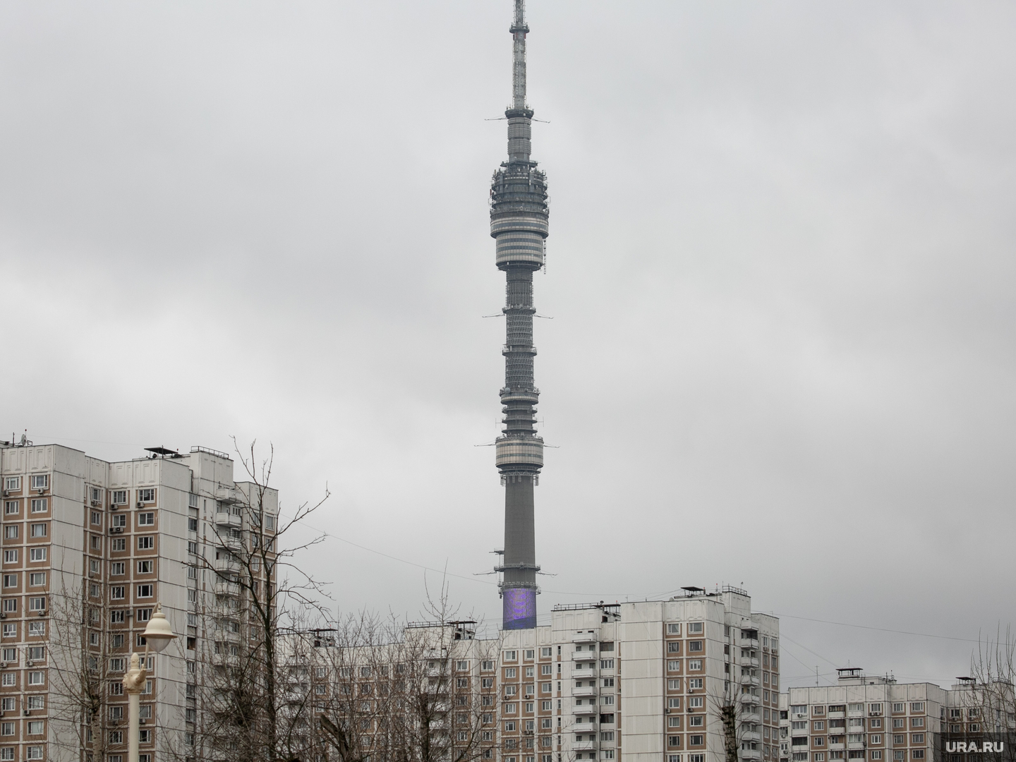 Останкинская башня в Москве